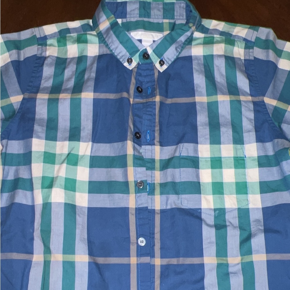 Burberry short sleeve dress shirt